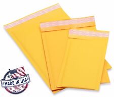Kraft Bubble Mailers Padded Envelopes Size 0 00 000 1 2 3 4 5 6 7 Dvd Free Ship