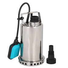 1hp Stainless Steel Submersible Sump Pump With Integrated Vertical Float 3000gph
