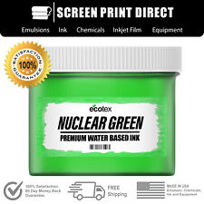 Ecotex Fluorescent Nuclear Green Water Based Ready To Use Discharge Ink Quart