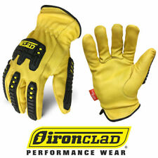 Ironclad Ild Impc5 Ultimate 360 Premium Leather Work Gloves Select Size