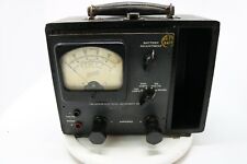 1950s Hickok Model 136 Vacuum Tube Volt Ohm Multimeter As Is Parts Only