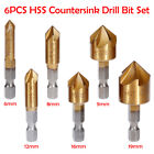 New Tapered Drill Countersink Bit Screw Set Wood Pilot Hole Woodworking Tools