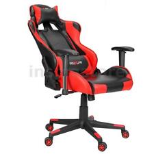 Douxlife 180 Reclining Gaming Chair Racing Seat Swivel With Adjustable Arm Office