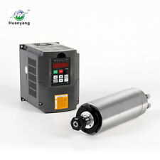 For Cnc Er20 22kw Water Cooled Spindle Motor Ampvfd 22kw Drive Inverter Hy Brand
