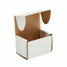 3x2x2 Corrugated White Mailers Packing Boxes 3 X 2 X 2