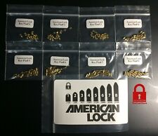 American Lock Pinning Kit 160 New Pins Master Lock Pins