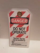 Pack Of 25 Heavy Duty Brady Laminated Danger Do Not Operate Lockouttag No65520