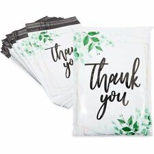 Poly Mailer Bags Thank You Floral Design For Shipping 10 X 13 In 100 Pack