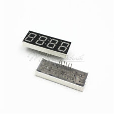 056 4 Digit Super Red Led Display 7 Segment Common Anode With Time Display