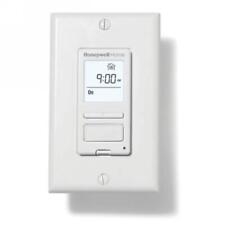 Honeywell Bathroom Exhaust Fan Switch White Programmable Back Lite Display