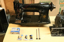 Singer 112w140 Industrial Heavy Duty Dual 2 Needle Feed Leather Sewing Machine