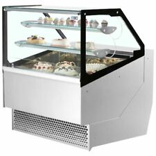 Isa Millennium 218 Pastry Display Case With Ventilated Refrigeration In Crate