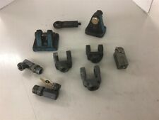 Pneumatic Cylinder Accessories Assorted Lot Of 9
