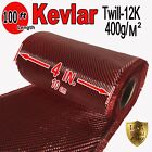 4 In X 100 Ft - Fabric Made With Kevlar-carbon Fiber Fabric - Twill -3k200gm2
