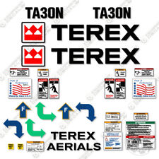 Terex Ta30n Decal Kit Man Lift Replacement Stickers 7 Year 3m Vinyl
