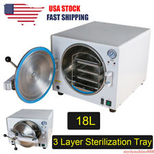 18l 18 Liter Dental Autoclave Steam Sterilizer Medical Sterilization Equipment