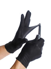 Black Nitrile Gloves Ultra Durable S M L Xl Powder Free 50 100 1000 Case