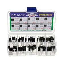 Bojack 10 Values 50 Pcs Silicon Epitaxial Power Transistor Tip31c Tip32c Tip41c