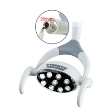Dental Shadowless Oral Light Surgical Lamp 9 Led Lens 26mm Surgical Exam Light