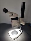 Leica Mz6 Stereo Zoom Microscope With 10x Leica Eyepieces Focus Stand Led Light
