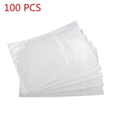 100 1000 Clear Adhesive Packing List Shipping Label Envelopes Pouches 75 X 55