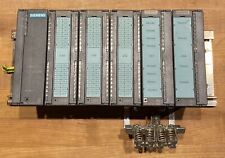 Siemens 153 1aa03 0xb0 Interface Module W 5 Io Modules And Rack Used Excellent