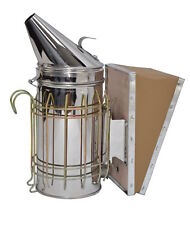 Vivo Bee Hive Smoker Stainless Steel Withheat Shield Beekeeping Equipment