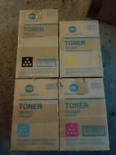 Konica Minolta Tn310 Cmyk Toner Cartridges Full Set Of 4 For Bizhub C350351450