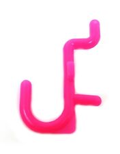 Plastic Pink J Hook Peg Board Hook Kit Tool Storage Craft Hooks Pick A Pack
