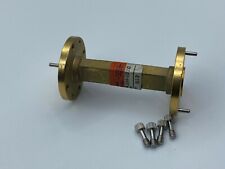 Hughes Millimeter Wr 28 Waveguide Attenuator 10db Gold Plated