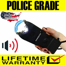 Terminator Max Power Police Grade Stun Gun Sgtsirbl 700 Bv Ear Piercing Siren