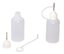 Qty 10 Oil Solvent Ink Plastic Bottle Application 1 Oz 30 Ml Needle Tip Dropper