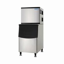 Norpole 350 Lbs Freestanding Commercial Ice Maker In Stainless Steel