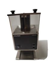 Bunn Lpg2e Low Profile Portion Control Grinder With 2 Hoppers Silver