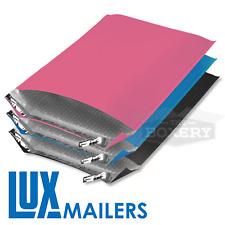 Colored Poly Bubble Mailers Pink Black Blue Plastic Envelopes The Boxery