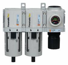 Pneumaticplus Air Filter Coalescing Pressure Regulator 38 Npt Ppc3c N03g R