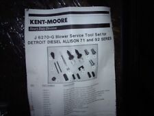 Kent Moore Blower Service Tools