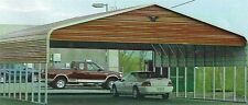 Triple Wide Steel Carport Cover 30 X 31 Free Delinstall Avail Nationwide