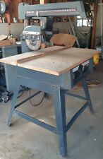 Craftsman 10 Inch Radial Arm Saw Wood Working Machine Model No 113 Usa
