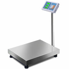 660lbs Weight Computing Digital Floor Platform Scale Postal Shipping Mailing