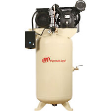 Ir Type 30 Reciprocating Air Compressor 75 Hp 200v 3 Phase 80 Gal Vertical