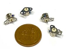 4x Micro Small 4pc Stepper Motors Miniature 2 Phase 4 Wire Step Motor Driver A15