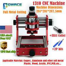 Us1310 Full Metal Mini Laser Machine Cnc Router Wood Milling Cutting Engraving