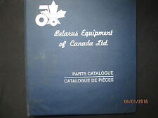 Belarus Parts Book Catalogue Manual Tractor Model 611 Canada Factory Original