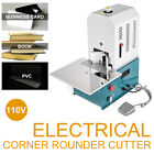 110v Electric Round Corner Cutter Corner Rounding Machine Business Card Paper