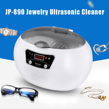 600ml Professional Ultrasonic Jewelry Cleaner Machine For Gold Silver Necklace