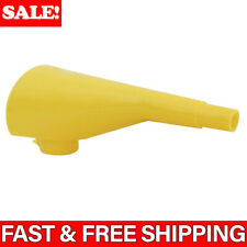 Gas Can Funnel Metal Safety Fuel Eagle Container Spout Lawn Mower Grass Tool New
