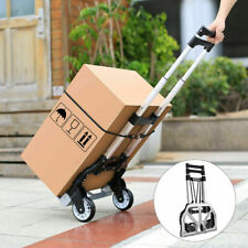 170lbs Cart Folding Great Collapsible Trolley Push Hand Truck Moving Warehouse