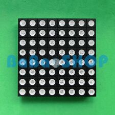 Rgb 60x60mm 8x8 Colorful Full Color Led Dot Matrix Display Square Common Anode