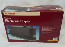 Vintage Boston Personal Electronic Stapler Black Model 73101 New In Box